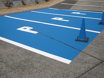 駐車場現場　アクアファースト